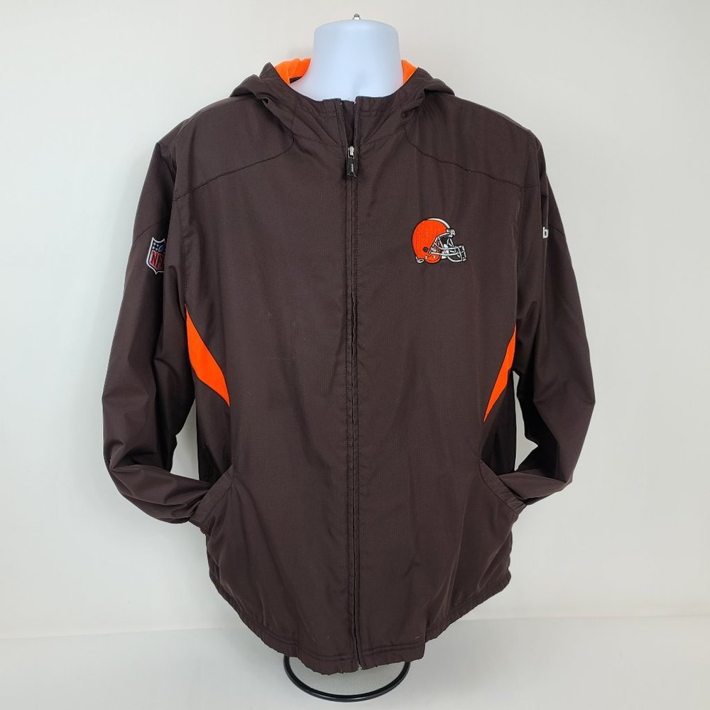 Reebok NFL On Field Cleveland Browns Jacket Size L